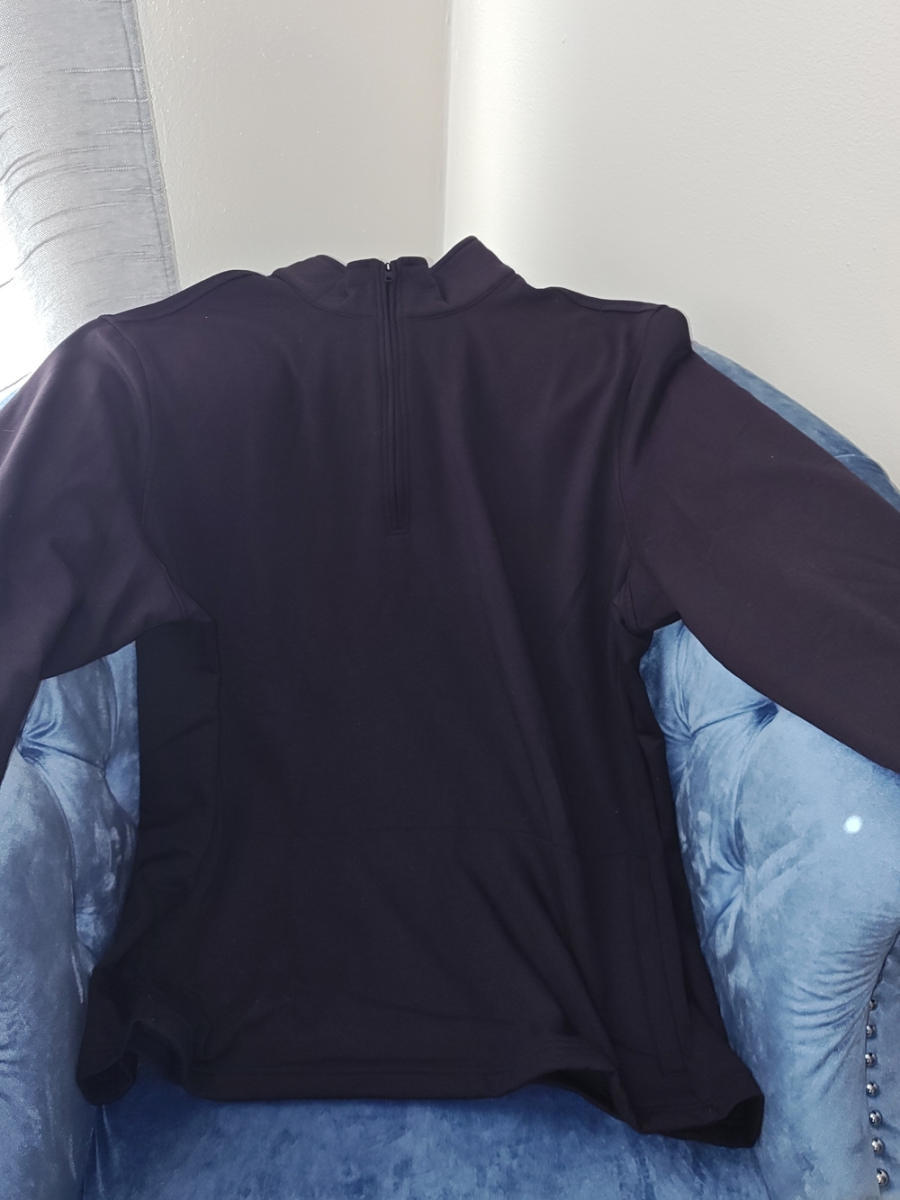 Jockey Men's 2XL Black Quarter Zip Sweater